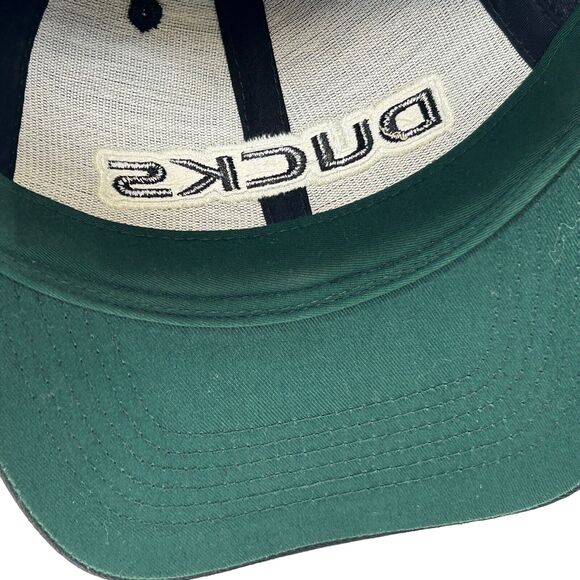 University of Oregon Ducks Hat Baseball Cap NCAA College Green Black Strapback - Picture 7 of 10